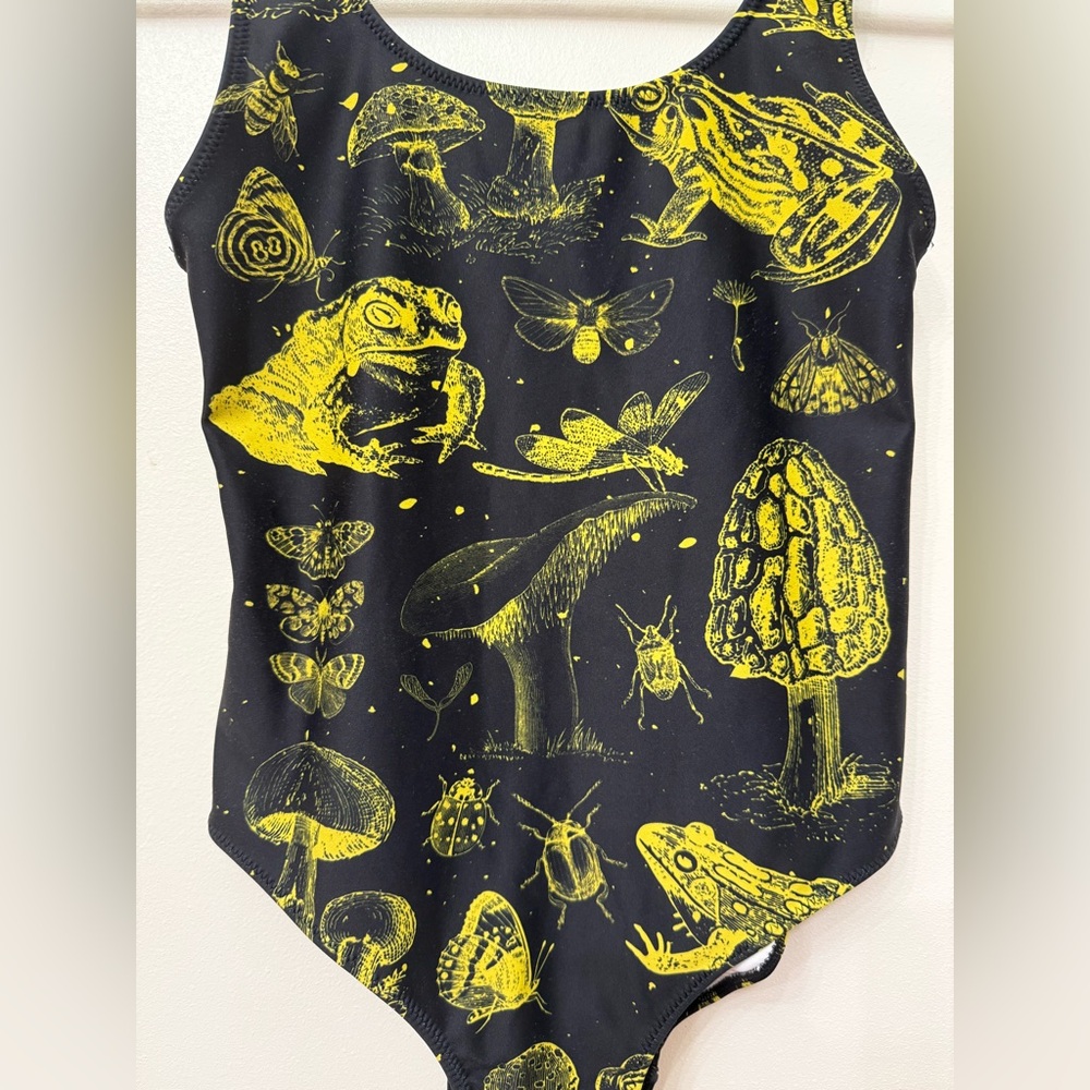 Moody Sunday Cottagecore One Piece Swimsuit - Picture 4 of 6